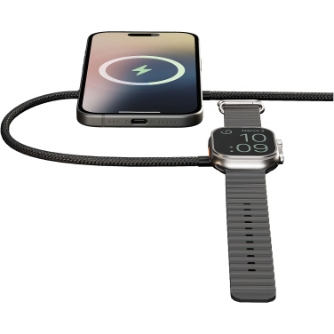 Logotrade promotional product image of: Zens Pro 2 15W dual charging cable