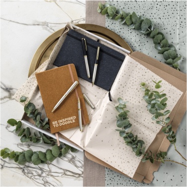 Logo trade reklaamkingi pilt: Atlanta nahkdetailidega märkmik