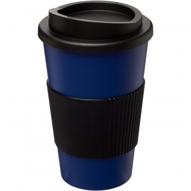 Logotrade reklaamkingid pilt: Americano® 350 ml silikoonist võruga kohvitops