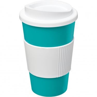 Logotrade reklaamkingituse foto: Americano® 350 ml silikoonist võruga kohvitops