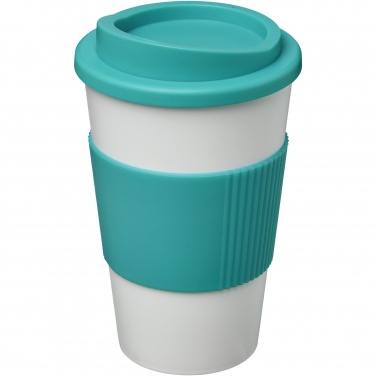 Logotrade reklaamtooted pilt: Americano® 350 ml silikoonist võruga kohvitops