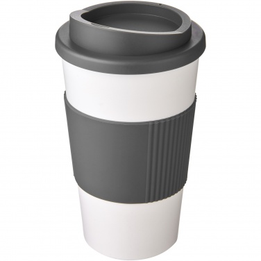 Logotrade reklaamkingitused pilt: Americano® 350 ml silikoonist võruga kohvitops