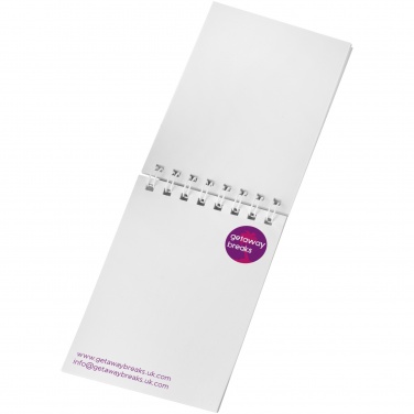 Logo trade ärikingi pilt: Desk-Mate® spiraalne A7 märkmik