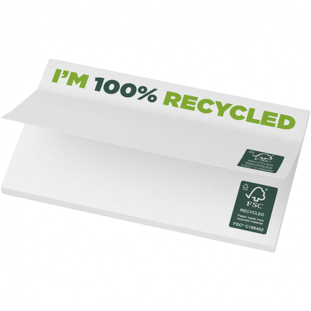 Logotrade reklaamkingitused pilt: Sticky-Mate® taaskasutatud märkmepaberid 127 x 75 mm