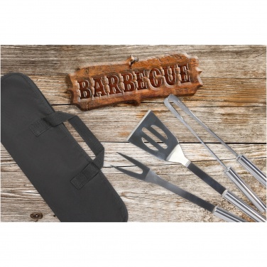 Logotrade reklaamkingitused pilt: Barcabo BBQ 3-osaline komplekt