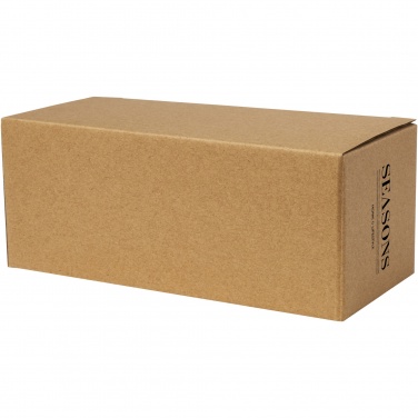 Logotrade ärikingi foto: Manti 2-osaline 100 ml topeltseinaga klaasist tass bambusest alusega 