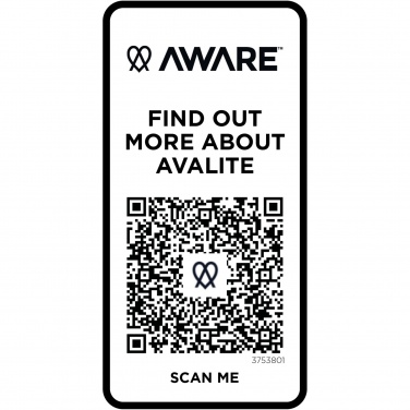 Logotrade ärikingituse foto: Avalite lühikeste varrukatega unisex Aware™ taaskasutatud T-särk