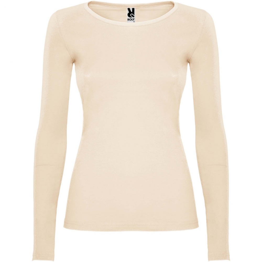 Logotrade ärikingituse foto: Äärmiselt pikkade varrukatega naiste T-särk