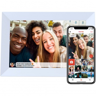 Logotrade ärikingituse foto: Prixton Prado 10" Frameo wifi digitaalne pildiraam