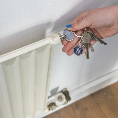 Logotrade ärikingitused pilt: RCS taaskasutatud tsingisulamist radiaatori võtmehoidja mündiga