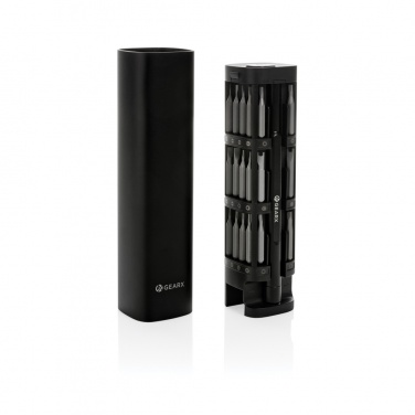 Logo trade ärikingi pilt: Gear X RCS taaskasutatud alumiiniumist täppiskruvikeerajate komplekt 46 tk