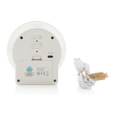 Logo trade firmakingitused foto: Utah RCS rplastist ja bambusest LCD lauakell