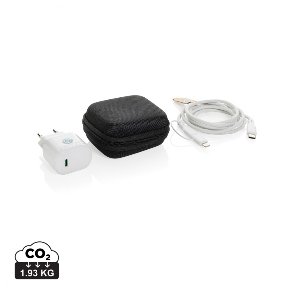 Logotrade meene foto: Boost RCS taaskasutatud PET 20W tüüpi C 2 tk laadimiskomplekt