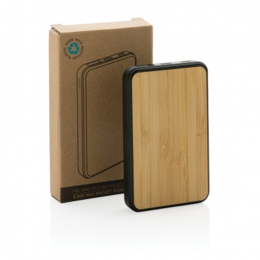 Logotrade reklaamtoote foto: RCS taaskasutatud plastist 5000 mAh Powerbank