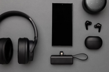 Logotrade reklaamtooted pilt: Powerlink RCS rplastic 3000 mah powerbank USB C pistik