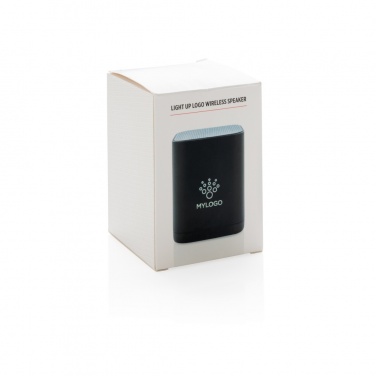 Logotrade ärikingituse foto: Valgustage logoga juhtmevaba kõlar