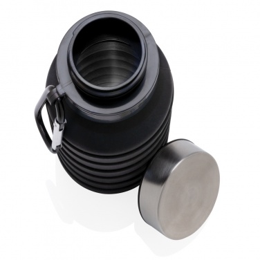 Logo trade reklaamkingitused foto: Lekkekindel kokkupandav kaanega silikoonpudel