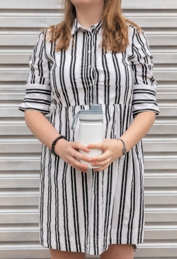 Logotrade firmakingid pilt: Roostevabast terasest vaakumpudel spordikaanega 550ml