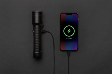 Logo trade meened foto: RCS taaskasutatud alumiiniumist USB-taaslaetav raskeveokite taskulamp