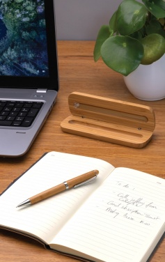 Logo trade firmakingi pilt: Bambusest pliiats karbis