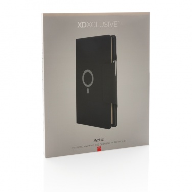 Logo trade ärikingitused foto: Artic Magnetic 10W juhtmevaba laadimisega A4 portfell