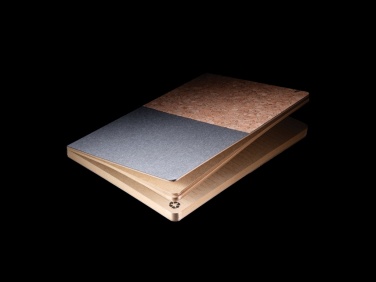 Logo trade meene pilt: A5 kork- ja kraftmärkmik