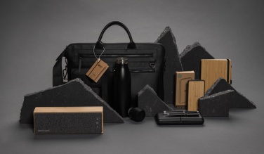 Logotrade firmakingi foto: Bambusest märkmik ja lõpmatuse pliiatsikomplekt