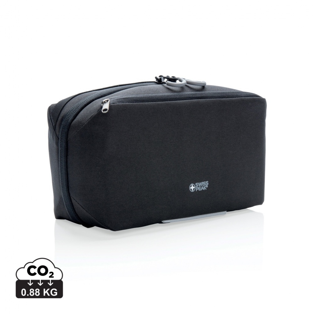 Logotrade ärikingituse foto: Swiss Peak AWARE™ tualett-tarvete kott PVC-vaba