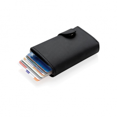Logo trade reklaamkingid foto: Standardne alumiiniumist RFID kaardihoidja PU rahakotiga