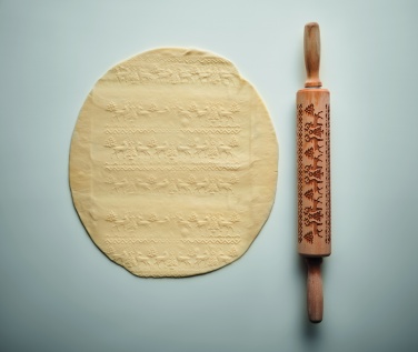 Logotrade firmakingid pilt: Jõulutaigna puidust rullimine