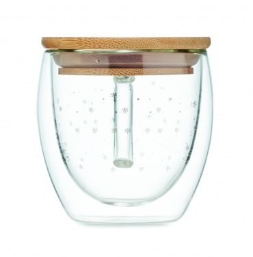 Logotrade meened pilt: Kaheseinaline borosilikaatkruus