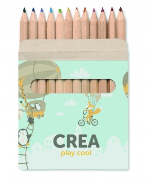 Logo trade ärikingid foto: 12 värvilise pliiatsi komplekti