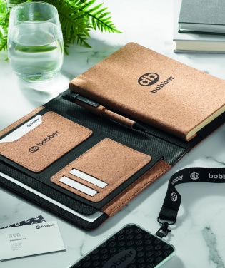 Logo trade reklaamkingid foto: A5 märkmik-mapp korgist