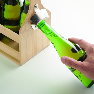 Logo trade reklaamkingituse pilt: 6 õllekast bambusest