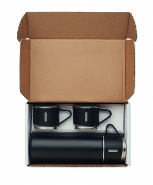 Logo trade ärikingitused foto: Kaheseinaline pudeli ja tassi komplekt