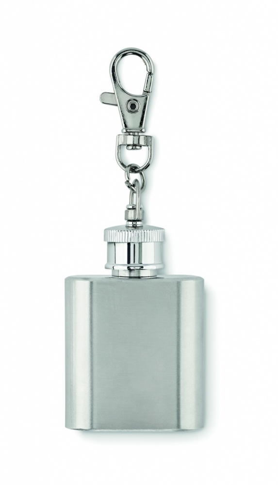 Logotrade firmakingitused pilt: Hipflask võtmehoidja Joensuu