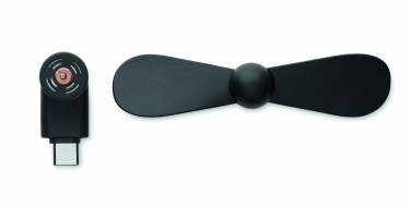 Logotrade reklaamkingituse foto: Kaasaskantav USB-C ventilaator