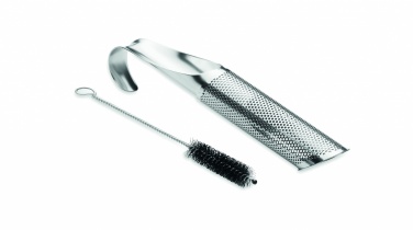 Logotrade firmakingituse foto: Roostevabast terasest teetõmmis