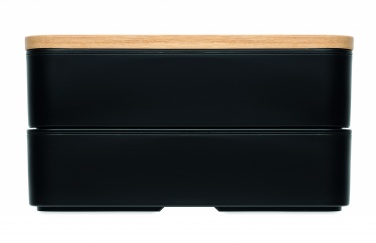 Logotrade ärikingid pilt: PP-st lõunakarp ja bambusest kaas