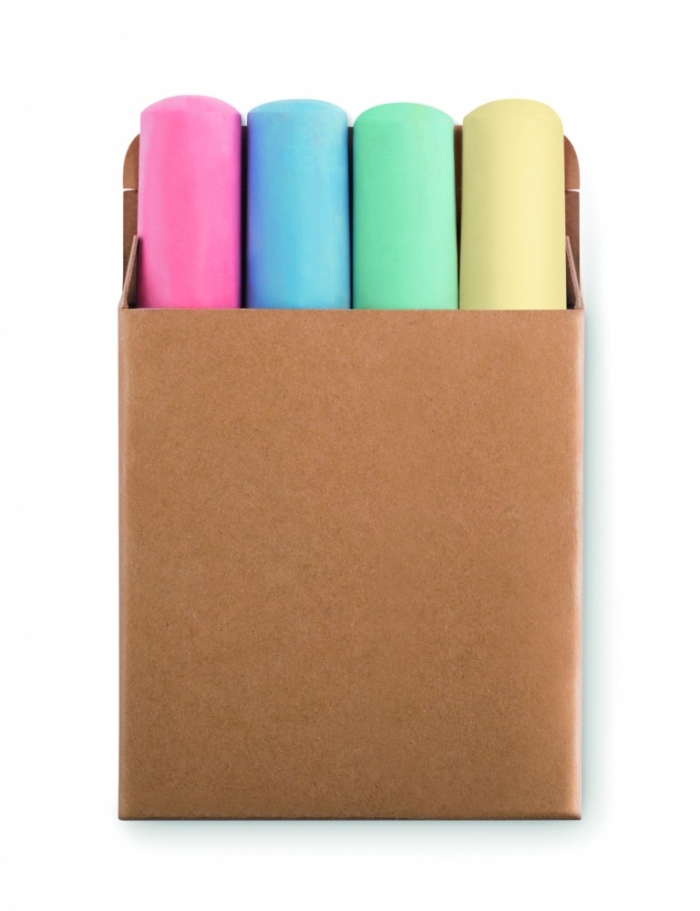 Logo trade reklaamkingi pilt: 4 kriidipulka