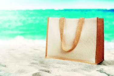 Logotrade firmakingituse foto: Džuudist ja lõuendist poekott