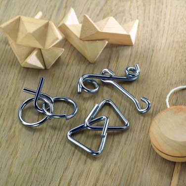 Logo trade firmakingid foto: Komplektis 3 metallist ajumängu