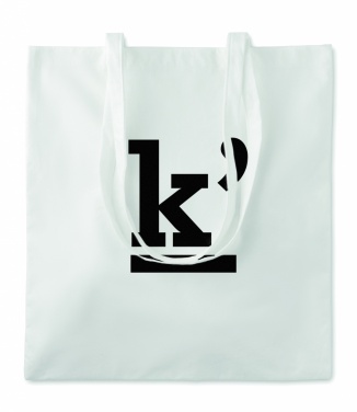 Logotrade reklaamkingituse foto: 105gr/m² bambusest kiust kott