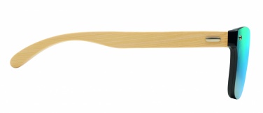 Logo trade reklaamkingituse pilt: Bambusest sangadega peegelklaasiga päikeseprillid PALDISKI