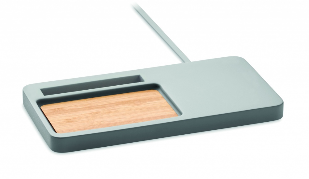 Logo trade reklaamkingituse pilt: Juhtmeta laadimise korraldaja10W