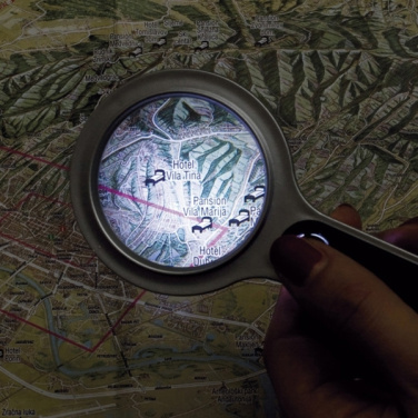 Logotrade firmakingid pilt: LED GLOUCESTERiga suurendusklaas