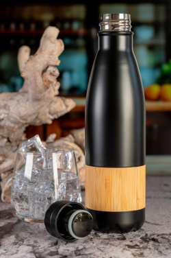 Logotrade reklaamkingi foto: Roostevabast terasest pudel KOBE 750 ml