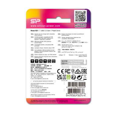 Logotrade firmakingid pilt: Pendrive Silicon Power Blaze B21 3.1