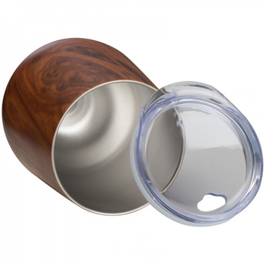 Logotrade firmakingid pilt: Puidust välimusega roostevabast terasest kruus BRIGHTON 380 ml