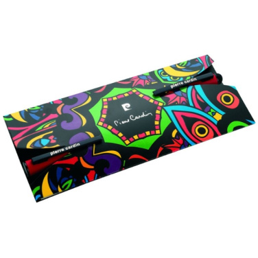 Logotrade reklaamtoote foto: Kirjutamiskomplekti puutepliiats, pehme puudutusega CELEBRATION Pierre Cardin